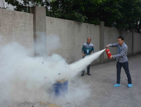 秋季消防演習，防范于未“燃”